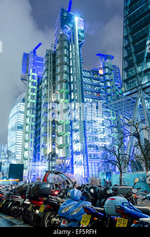 Lloyds Building Lime Street in der City of London, UK Stockfoto