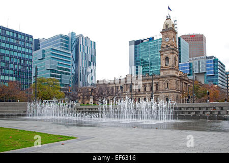 General Post Office im Kolonialstil am Victoria Square in der Innenstadt von Adelaide, Südaustralien Stockfoto