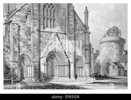 1852 St. Magnus Kirkwall Kathedrale Orkney Romanesque Architektur Stockfoto