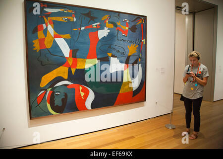 Hirondelle Amour, 1933-34, Gemälde von Joan Miro, MOMA, Museum der modernen Kunst, New York, USA, Amerika Stockfoto