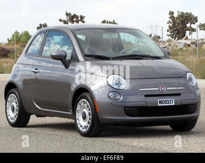 2012 Fiat 500 Pop NHTSA Stockfoto