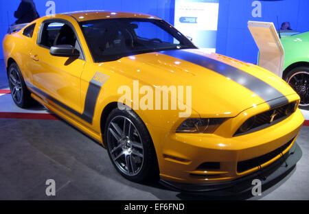 2013 Ford Mustang Boss 302 2012 quickly Stockfoto