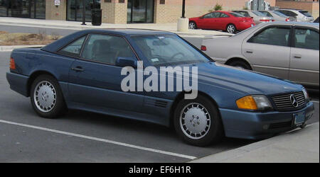 89 93 Mercedes-Benz 500SL Stockfoto