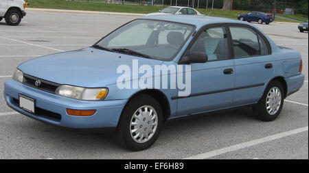 93 95 Toyota Corolla Limousine Stockfoto