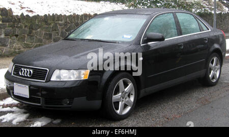 Audi A4 B6 Limousine 01 23 2012 Stockfoto