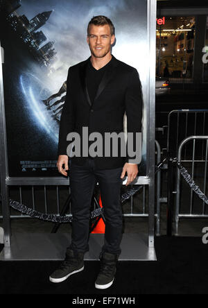 Los Angeles, Kalifornien, USA. 27. Januar 2015. Alan Ritchson Teilnahme an der Los Angeles Premiere von '' Projekt Almanach '' statt im TCL Chinese Theatre in Hollywood, Kalifornien am 27. Januar 2015. 2015-Credit: D. Long/Globe Fotos/ZUMA Draht/Alamy Live-Nachrichten Stockfoto