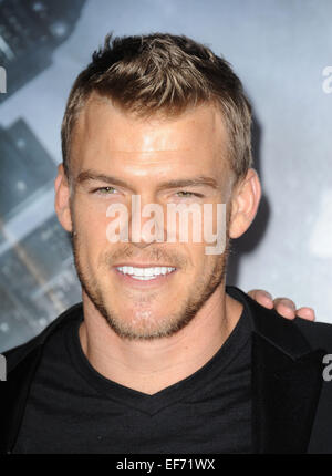 Los Angeles, Kalifornien, USA. 27. Januar 2015. Alan Ritchson Teilnahme an der Los Angeles Premiere von '' Projekt Almanach '' statt im TCL Chinese Theatre in Hollywood, Kalifornien am 27. Januar 2015. 2015-Credit: D. Long/Globe Fotos/ZUMA Draht/Alamy Live-Nachrichten Stockfoto