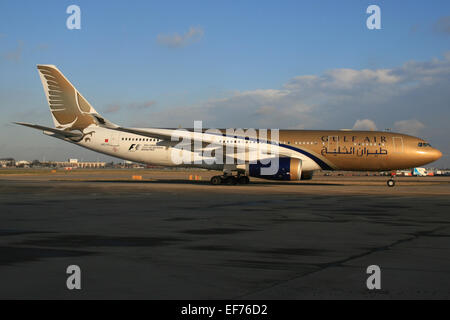 GULF AIR AIRBUS A330 Stockfoto