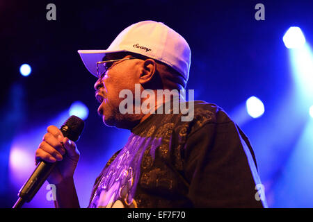 BARCELONA - Mai 15: Swamp Dogg, US-amerikanischer Soul-Musik-Band, Auftritt in Barts Stadium am 15. Mai 2014 in Barcelona, Spanien. Stockfoto