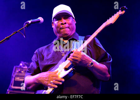 BARCELONA - Mai 15: Swamp Dogg, US-amerikanischer Soul-Musik-Band, Auftritt in Barts Stadium am 15. Mai 2014 in Barcelona, Spanien. Stockfoto