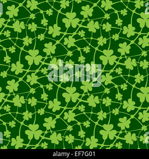 Vektor-Illustration von St. Patrick Tag nahtlose Muster Stockfoto