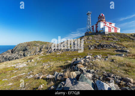 Der Leuchtturm am Cape Bonavista, Bonavista, Neufundland und Labrador Stockfoto