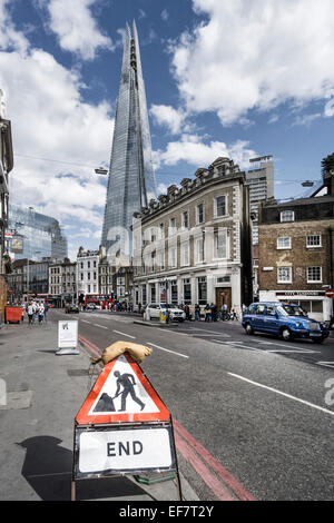 Shard, Architekten Renzo Piano, Southwalk, Wolken, London, UK Stockfoto