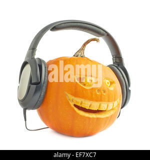 Kürbisse Halloween Kürbis Kopf Stockfoto