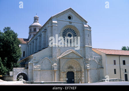 Italien, Latium, Priverno, abbazia di Fossanova Stockfoto