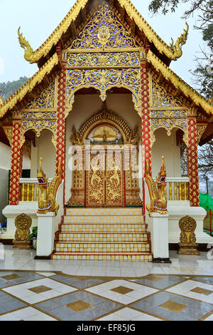 Tempel, Wat Phrathat Doi Suthep Berg, Chiang Mai, Thailand Stockfoto