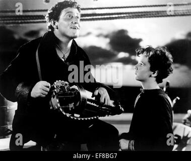 SPENCER TRACY, FREDDIE BARTHOLOMEW, Kapitäne, mutige, 1937 Stockfoto