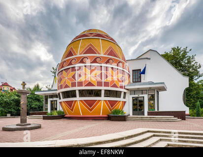 Pysanka Museum aka Osterei in Kolomyia, Pokuttya, Prykarpattia Region Ivano-Frankivsk Oblast, Ukraine Stockfoto