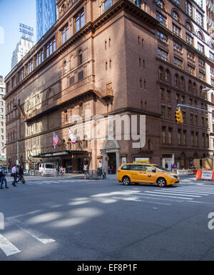 Berühmten Carnegie Hall in Manhattan, New York City Stockfoto