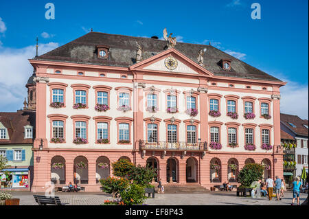 Rathaus, Gengenbach, Schwarzwald, Baden-Württemberg, Deutschland Stockfoto