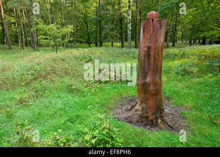 Leckstein für Wildbret, Niedersachsen, Deutschland Stockfoto