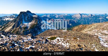 Kanada, British Columbia, Illal Spitze Stockfoto