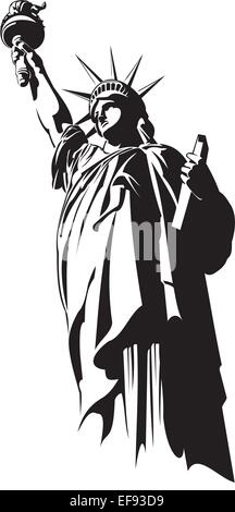 Statue of Liberty Stock Vektor