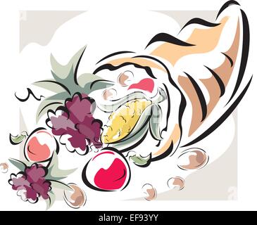 Cornucopia Stock Vektor