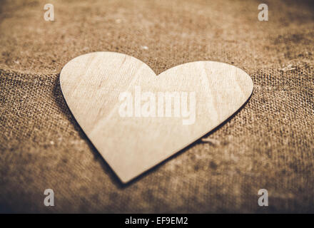 Symbolische Herz liegt auf einem Hintergrund mit Platz für Ihren text Stockfoto