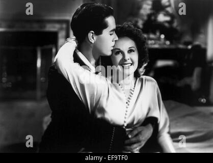 JOHNNY DOWNS, SUSAN HAYWARD, Adam hatte vier Söhne, 1941 Stockfoto