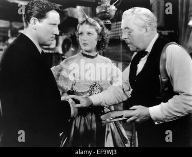 SPENCER TRACY, Loretta Young, WALTER CONNOLLY, MANN'S CASTLE, 1933 Stockfoto