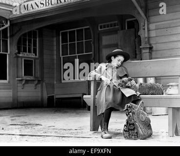 VIRGINIA WEIDLER & TOTO BAD LITTLE ANGEL (1939) Stockfoto