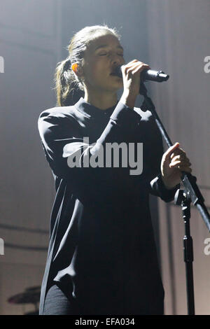 London, UK, 29. Januar 2015. Jessie Ware, o2 Academy Brixton. Bildnachweis: Robert Stainforth/Alamy Live-Nachrichten Stockfoto