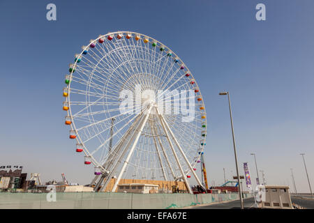 Global Village Dubailand Unterhaltungsstadt außerhalb von Dubai, Vereinigte Arabische Emirate Stockfoto