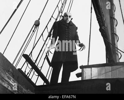 MAX SCHRECK NOSFERATU EINE SYMPHONIE DES GRAUENS (1922) Stockfoto