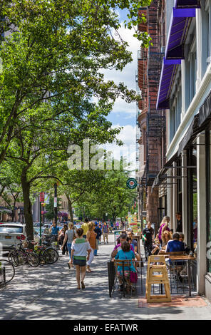 Restaurant in der Montague Street in Brooklyn Heights, Brooklyn, New York City, NY, USA Stockfoto