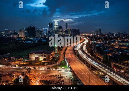 Kuala Lumpur Klassikerstadt scape Stockfoto