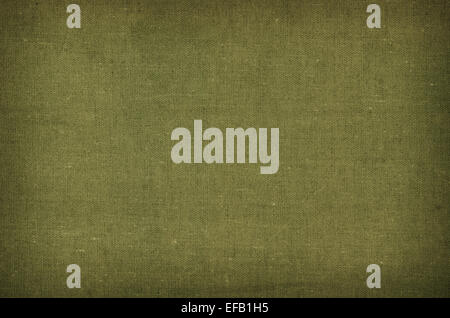 verwitterte Textilhintergrund aus alten Buchcover Stockfoto