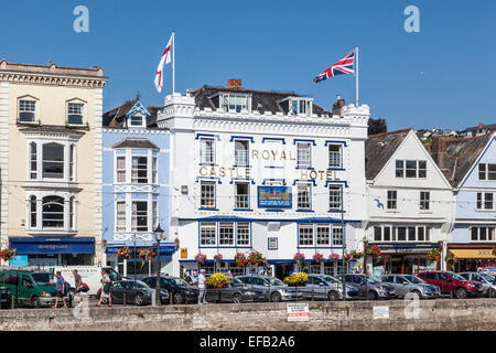 Royal Castle Hotel in Dartmouth South Devon, Großbritannien Stockfoto