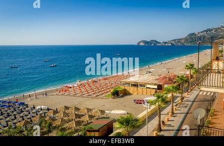 Sizilianische Strand Stockfoto