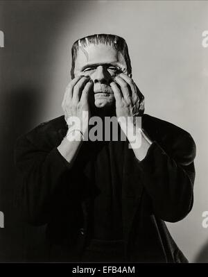 BELA LUGOSI FRANKENSTEIN TRIFFT DEN WOLFSMANN (1943) Stockfoto