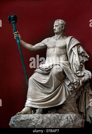 Kaisers Galba (Galba Caesar Augustus (3 v. Chr. – 69 n. Chr.) Vatikan Museum Rom Italien Stockfoto