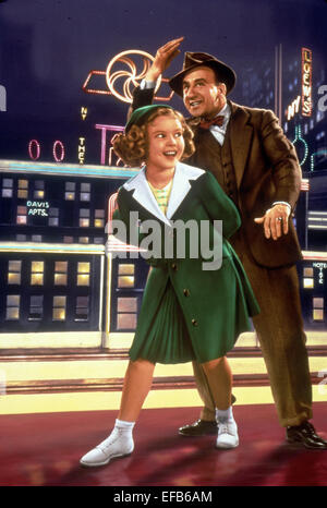 SHIRLEY TEMPLE, Jimmy Durante, LITTLE MISS BROADWAY, 1938 Stockfoto