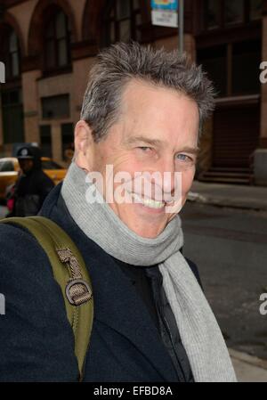 New York, NY, USA. 30. Januar 2015. Tim Matheson unterwegs für Promi-Schnappschüsse - Fr, New York, NY 30. Januar 2015. © Derek Sturm/Everett Collection/Alamy Live-Nachrichten Stockfoto