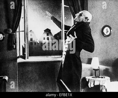 MAX SCHRECK NOSFERATU EINE SYMPHONIE DES GRAUENS (1922) Stockfoto