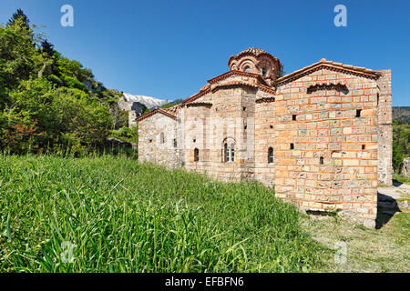 Das Kloster von Saint Sophia in Mystras, Griechenland Stockfoto