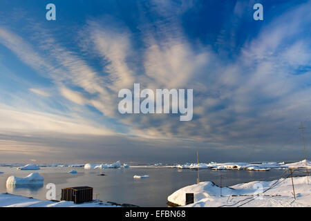 Schöne Landschaft in der Antarktis Stockfoto