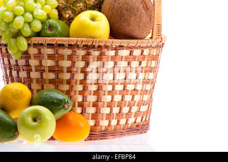 Obstkorb Stockfoto