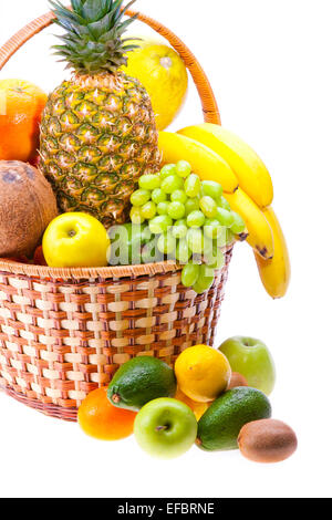 Obstkorb Stockfoto