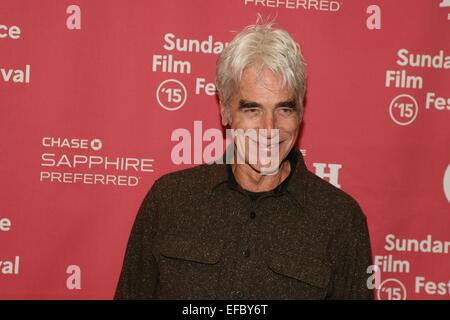 Park City, UT, USA. 30. Januar 2015. Sam Elliott im Ankunftsbereich für Oma-Premiere auf der 2015 Sundance Film Festival, Eccles Center, Park City, UT 30. Januar 2015. Bildnachweis: James Atoa/Everett Collection/Alamy Live-Nachrichten Stockfoto